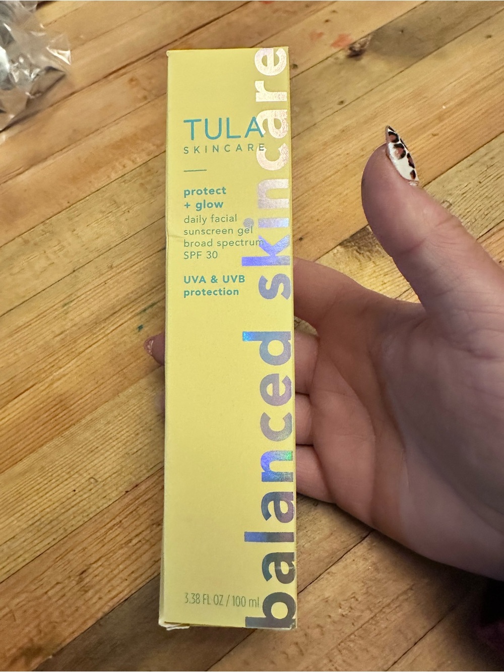 New TULA Protect + Glow SPF 30 Sunscreen Stick Non Greasy